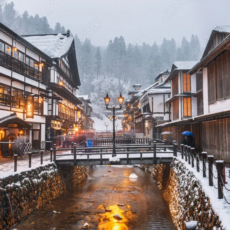 Ginzan Onsen, Japan