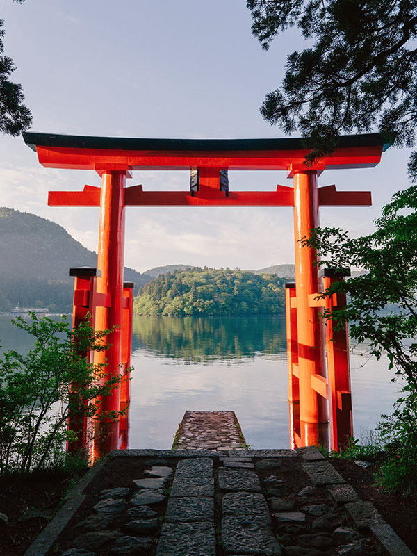 Lake Ashi Torii, Japan