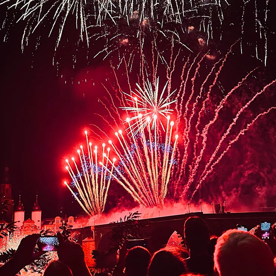 Feuerwerk Heidelberg