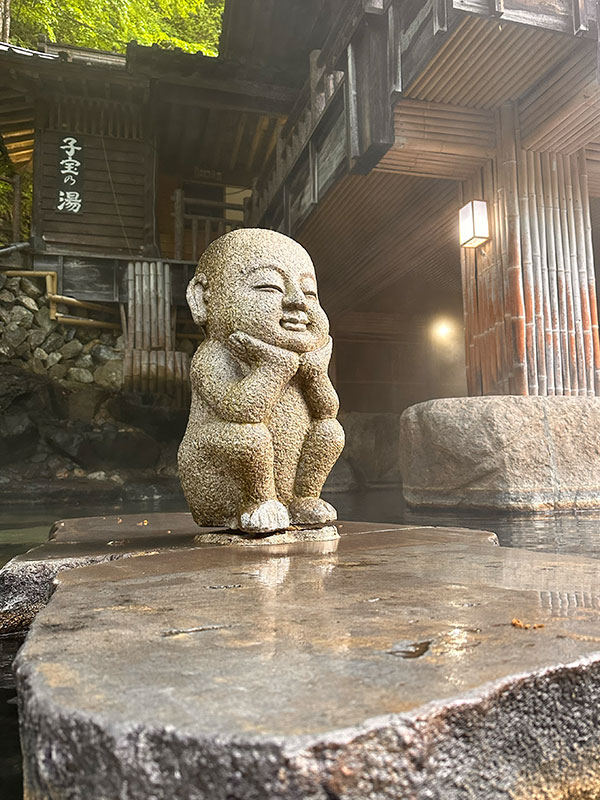 Onsen Statue, Japan