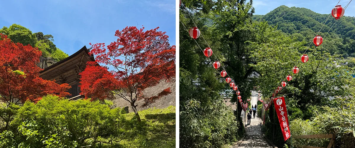 Ryūshaku-ji, Yamagata, Japan